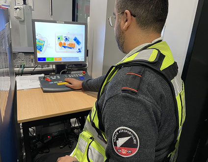 Contrôle, inspection et filtrage du personnel dans les centres logistiques